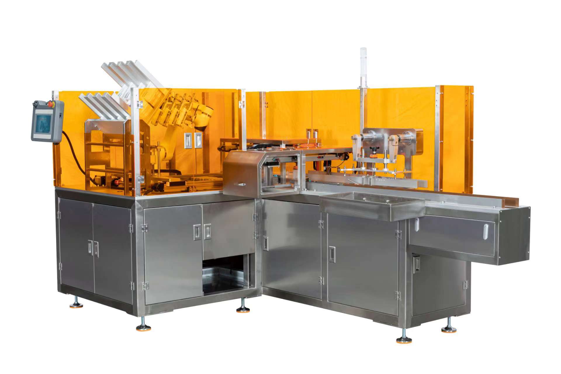 Anti disassembly paper box automatic forming and packaging integrated machine